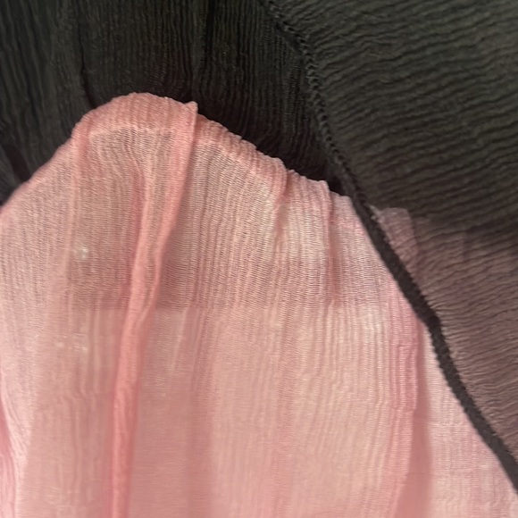 Pink, Black Odille skirt from Anthropologie - Picture 4 of 7